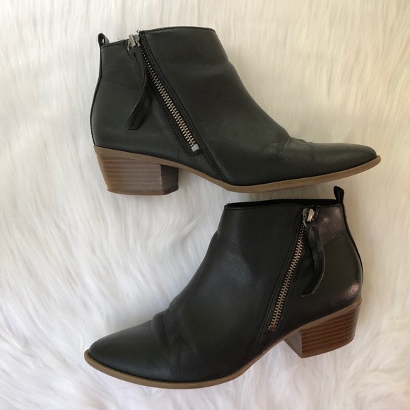 circus black booties